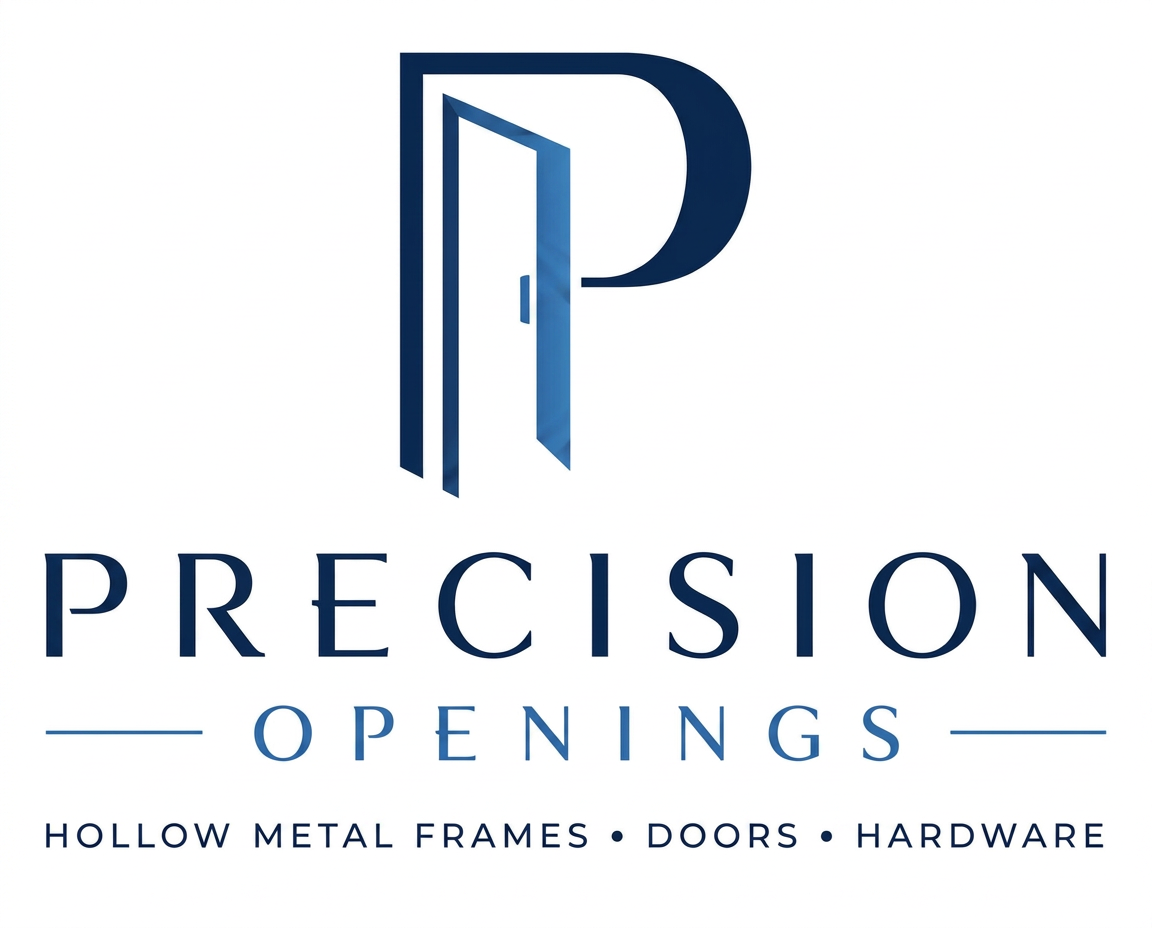 Precision Openings — Hollow metal frames, doors, hardware